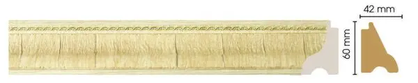 Плинтус DecoMaster 175-5 60х42х2900 мм