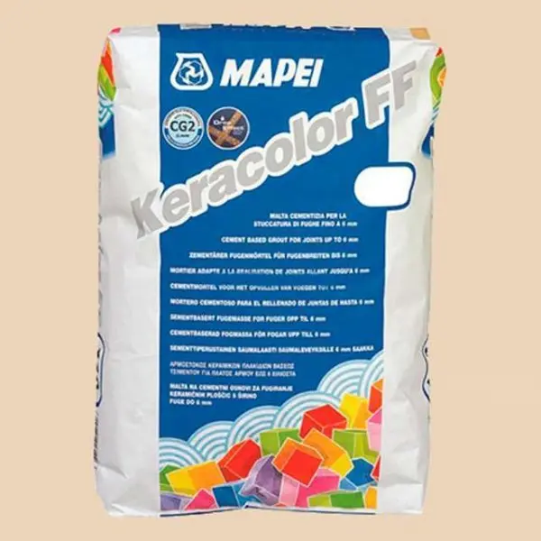 Цементная затирка Mapei Keracolor FF №132 Бежевый 2000 5 кг.