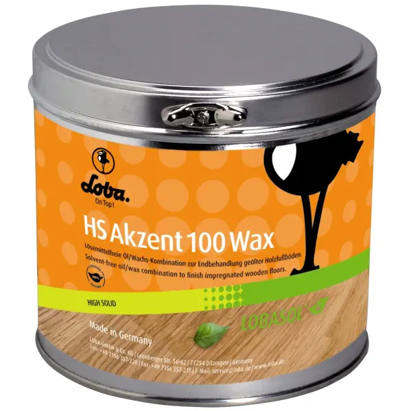 Воск LOBASOL HS Akzent 100 Wax (0,75 л)